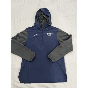 Nike Penn State Lacrosse 1/4 Zip Jacket Hoodie Size Small PSU LAX DJ5112-419